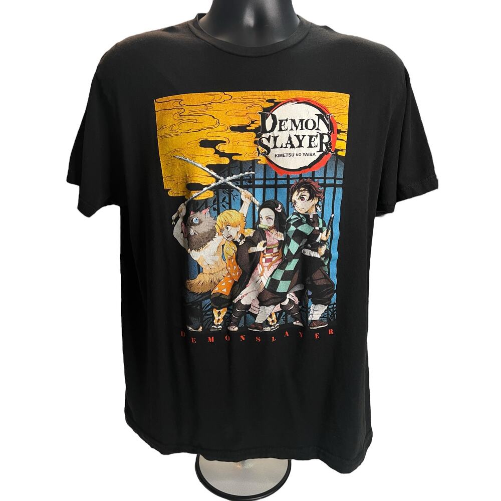 Demon‎ Slayer Kimetsu no Yaiba Anime T-Shirt -Tanjiro, Nezuko, Zenitsu & Inosuke